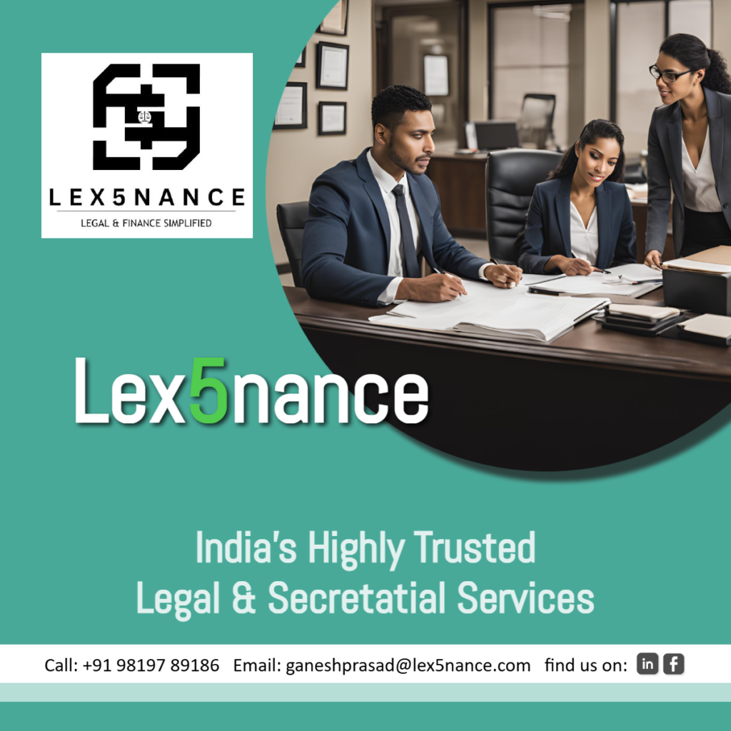 top secretarial legal services India